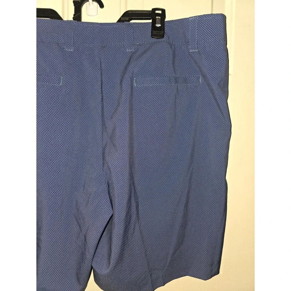 Callaway Golf Shorts, Blue Diamond Print, Opti-Dry, Active Waistband Size 42